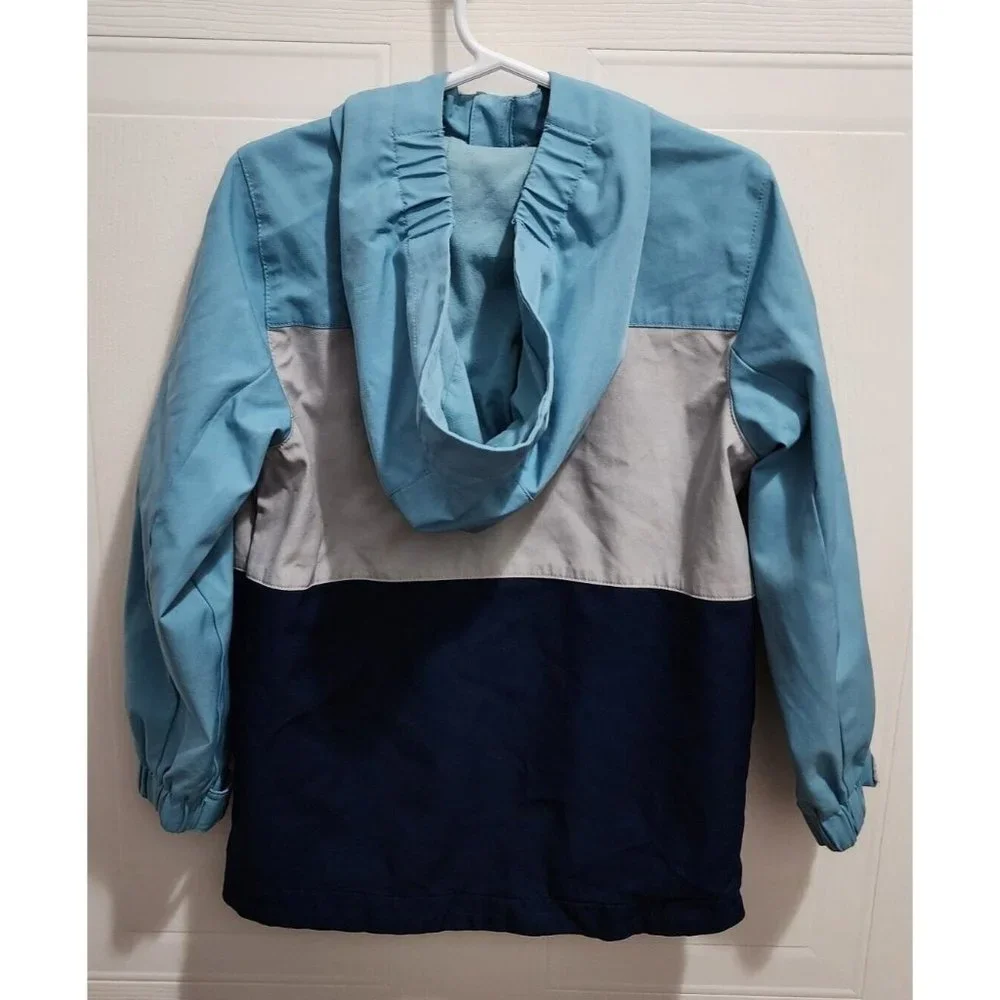 Swiss‎ Tech Toddler Kids Heavyweight Hooded Jacket Multi Blue/WhiteSize 5T